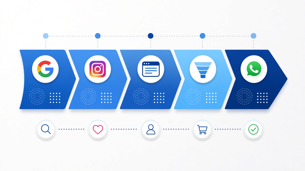 Embudo digital para negocios en Saltillo
