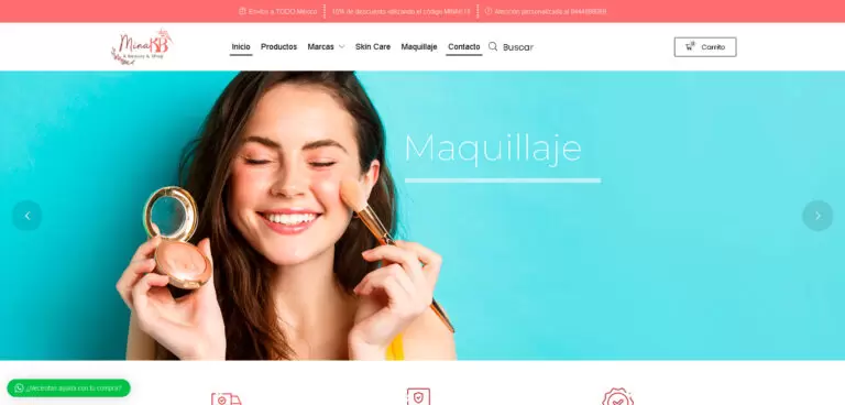 Tienda online Mina KB — maquillaje y skincare coreano Saltillo