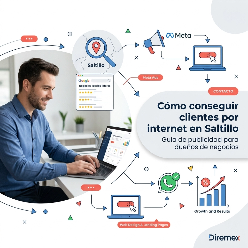 Cómo conseguir clientes por internet en Saltillo: Guía de publicidad para dueños de negocios
