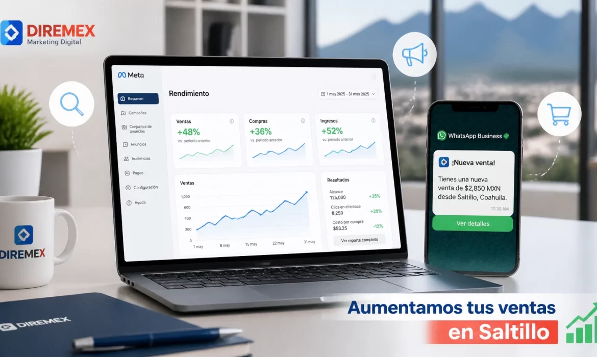 Aumenta tus ventas este mes con estos 5 tips de publicidad digital para Saltillo