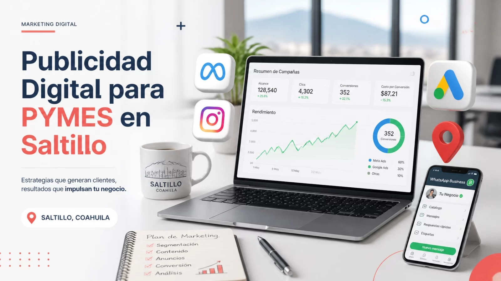 La guía definitiva de publicidad digital para PYMES en Saltillo: Todo lo que necesitas para triunfar