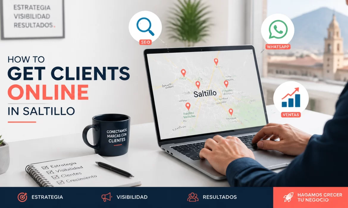 Cómo conseguir clientes por internet en Saltillo: 5 pasos para digitalizar tu negocio local
