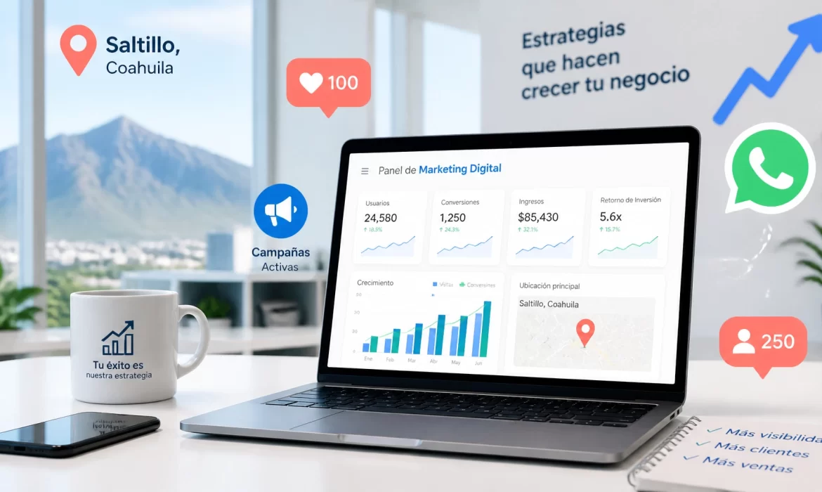 Aumenta tus clientes al instante con estas 5 herramientas digitales de conversión para negocios en Saltillo