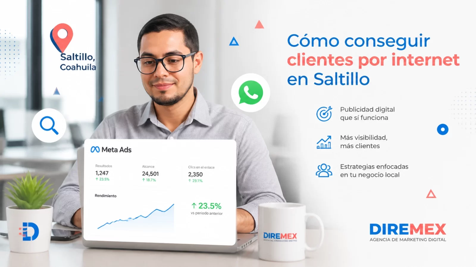 Cómo conseguir clientes por internet: Guía fácil para dueños de negocios en Saltillo