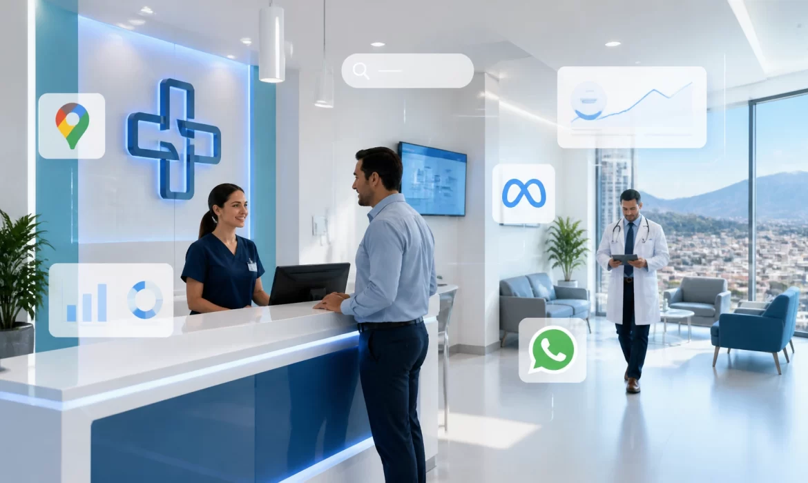 Marketing digital para clínicas y consultorios en Saltillo: cómo atraer pacientes premium