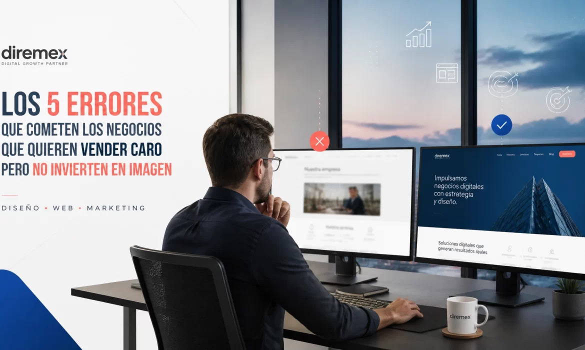 Los 5 errores que cometen los negocios que quieren vender caro pero no invierten en imagen