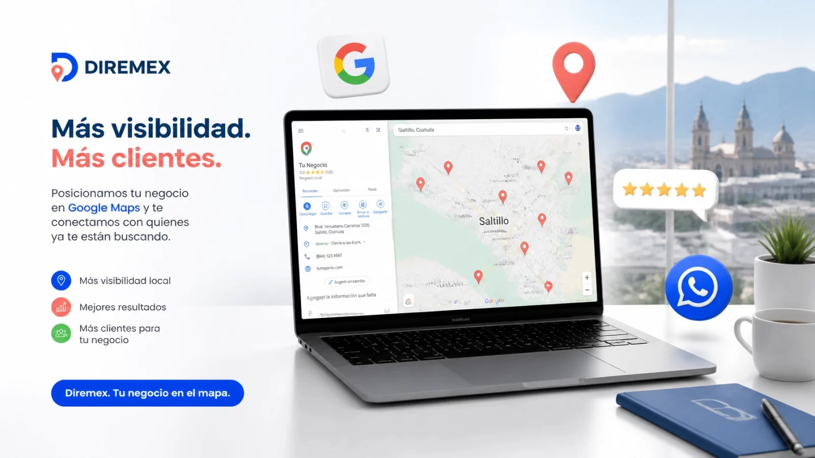 ¿Tu negocio no aparece en Google? 5 pasos para dominar el SEO local en Saltillo