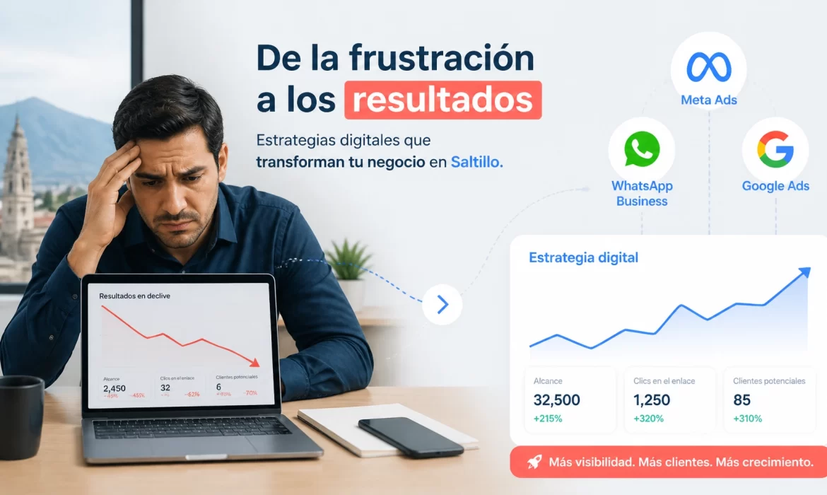 ¿Estás perdiendo dinero? 10 razones por las que tu publicidad en Saltillo no está funcionando