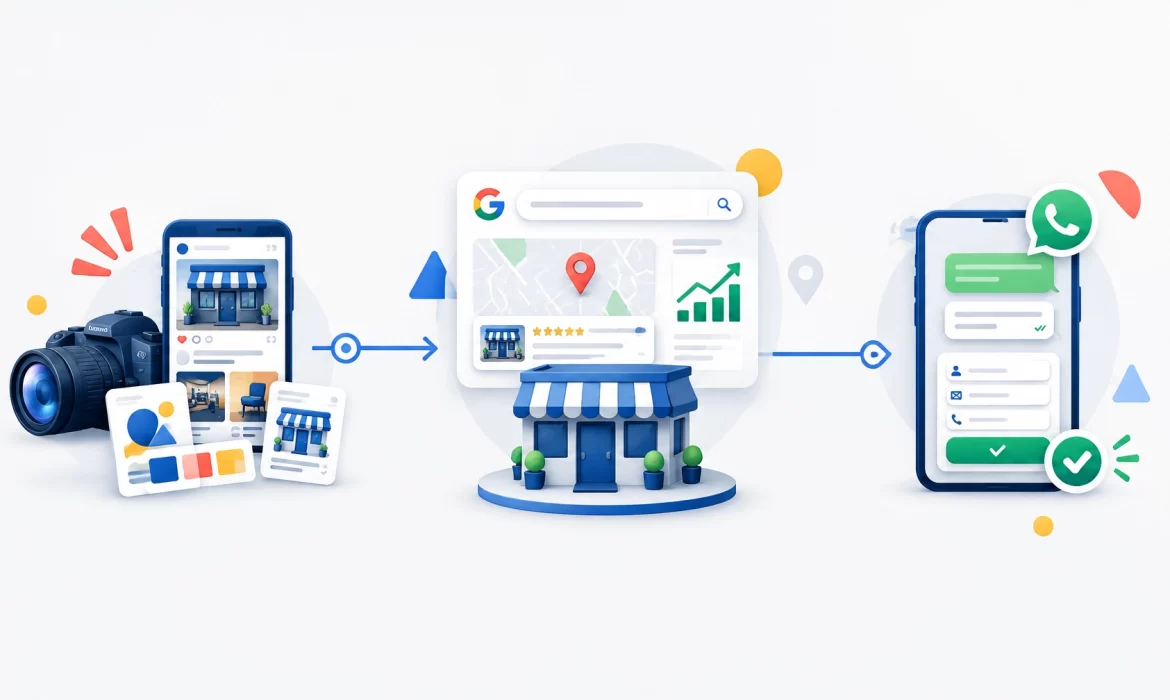 La imagen vende, Google atrae y WhatsApp cierra: cómo trabajamos con negocios de Saltillo